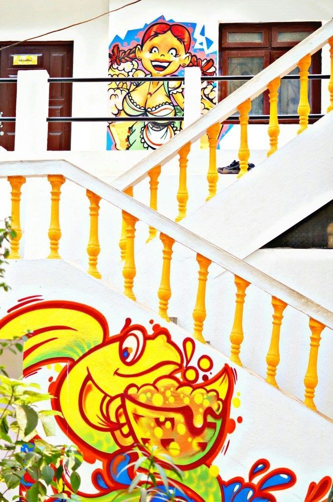 Backpacker Panda Goa Hostel Calangute Exterior photo
